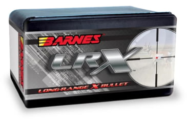 Image of Barnes Long Range X Rifle Bullets, .30 Caliber, 208 Grain, LRX Boat Tail, 50 Bullets, 30311