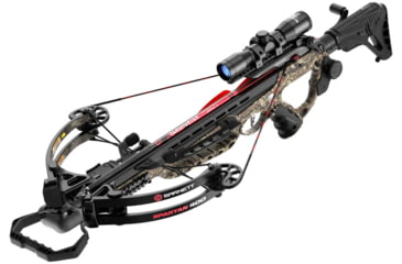 Image of Barnett Crossbows Spartan 400 Crossbow Package, Black/Camo, BAR78214