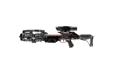 Image of Barnett Crossbows Hyper Raptor 425 BCX Crossbow, 6.9 lbs Package W/BUK OPS Rangefinding Scope, Black, BAR78243