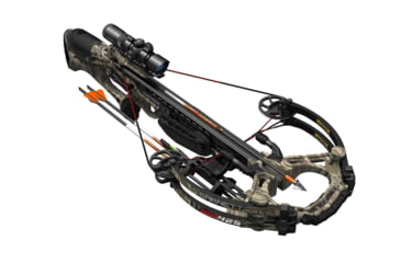 Image of Barnett Crossbows HyperGhost 425 Crossbow with Triggertech Trigger 3 Arrows &amp; Illum Scope - Mossy Oak Orig Treestand, BAR78219