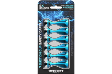 Image of Barnett Phantum Suction Crossbow Darts 6Pk Blue, BAR50029
