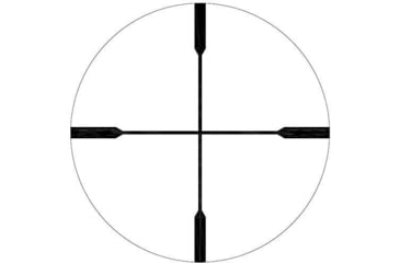 Image of Barra Optics H20 4x32 Rifle Scope, 1in Tube, Second Focal Plane, BDC Reticle, MOA Adjustment, Black, H204X32B1