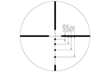 Image of Barra Optics FT 2-10x44 Rifle Scope, 30mm Tube, Second Focal Plane, BDC Reticle, MIL Adjustment, Black, FT2-10X44SF