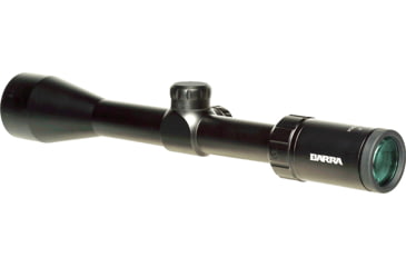Image of Barra Optics H20 3-9x40 Compact Capped Rifle Scope, 1in Tube, Second Focal Plane, BDC Reticle, MOA Adjustment, Black, H203-9X40cB1