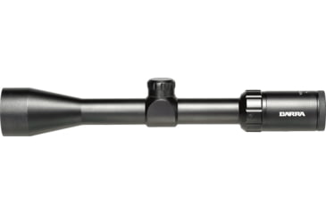 Image of Barra Optics H20 3-9x40 Compact Capped Rifle Scope, 1in Tube, Second Focal Plane, BDC Reticle, MOA Adjustment, Black, H203-9X40cB1