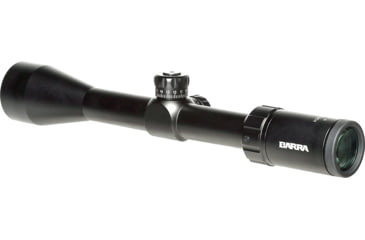 Image of Barra Optics H20 3-9x40 Compact Zero Reset Rifle Scope, 1in Tube, Second Focal Plane, BDC Reticle, MOA Adjustment, Black, H203-9X40eB1
