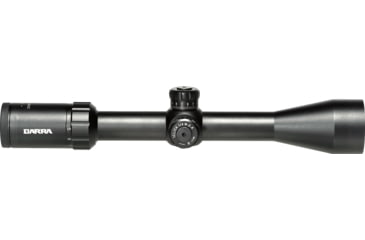 Image of Barra Optics H20 3-9x40 Compact Zero Reset Rifle Scope, 1in Tube, Second Focal Plane, BDC Reticle, MOA Adjustment, Black, H203-9X40eB1