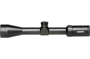Image of Barra Optics H20 3-9x40 Compact Zero Reset Rifle Scope, 1in Tube, Second Focal Plane, BDC Reticle, MOA Adjustment, Black, H203-9X40eB1