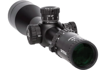 Image of Barra Optics MP 2.5-10x50 Rifle Scope, 30mm Tube, Second Focal Plane, Mildot Duplex Reticle, MOA Adjustment, Black, MP2.5-10X50S