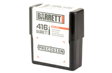 Image of Barrett .416 Barrett 500 Grain AeroTip Rifle Ammo, 10 Rounds, 41633