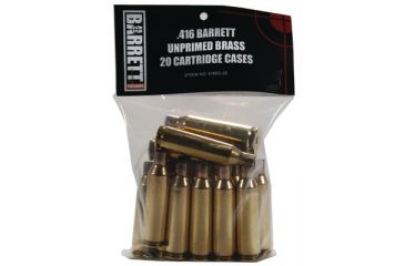 Image of Barrett Unprimed Brass Cases .416 41605
