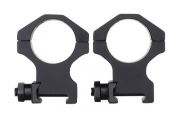Image of Barrett Zero-Gap Scope Rings High 1.3 Inch 30mm Matte 66862-A-KIT