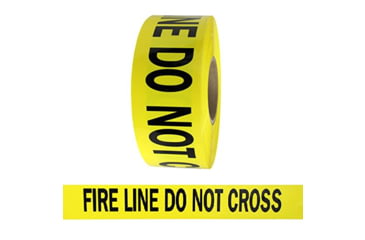 Image of Barricade Tape YLW Fire