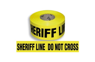 Image of Barricade Tape YLW Sheriff
