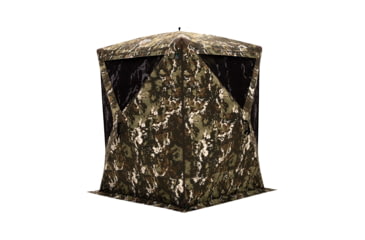 Image of Barronett Blinds Big Mike Heavy-Duty, Portable Hunting Blind, Tall Hub Blind, 600 Denier Fabric, Shoot While Standing, Crater Harvest, 80in x 75in x 75in, BMHD300CH, Crater Harvest, 80in x 75in x 75in, BMHD300CH
