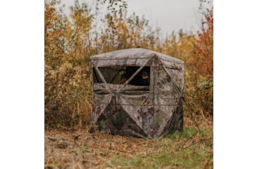 Image of Barronett Blinds Insight, See-Through Hunting Blind, View-Through Fabric, Silent Shooting Windows, Bloodtrail Backwoods, 68in x 71in x 71in, Bloodtrail Backwoods, 2-Person, NS200BW
