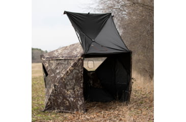 Image of Barronett Blinds Pentagon Heavy Duty 5 Sided Hunting Blind, Crater Core, 4-Person, PTHD550CC
