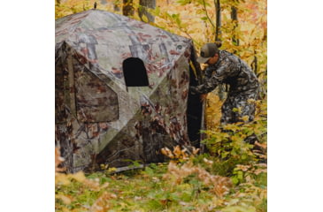 Image of Barronett Blinds Pentagon Hunting Blind, Backwoods Camouflage PT550BW