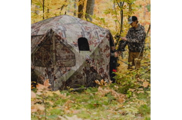 Image of Barronett Blinds Pentagon Hunting Blind, Backwoods Camouflage PT550BW