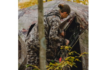 Image of Barronett Blinds Pentagon Hunting Blind, Backwoods Camouflage PT550BW