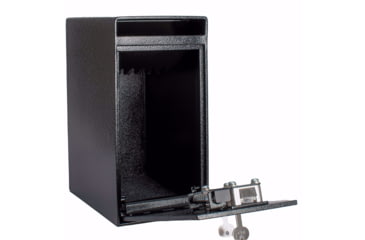 Image of Barska 0.27 Cu Ft Dual Key Depository Security Safe, Black, Small, AX13558