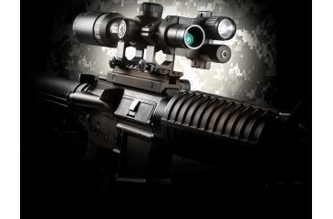 Image of Barska 1.5-4.5x20 Waterproof Tactical Rifle Scope, Mil Dot w/ Scope Rings AC10770