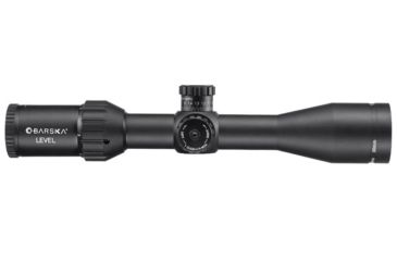 Image of Barska 1.5-6x44mm Level Rifle Scope,Illuminated MOA Reticle, Black, Medium AC12780