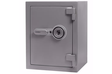 Image of Barska 1.64 Cu Ft Biometric Fireproof Safe, Grey, Medium, AX13494