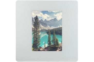 Image of Barska 10 Capacity Picture Wall Mount Photo Frame Key Cabinet w/Magnetic Lock, 4x6in, Grey, Small, CB13060