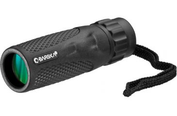 Image of Barska 10x25 WP Blackhawk Monocular, BK7, Green Lens, Black AA12130
