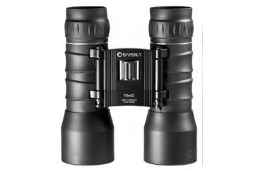 Image of Barska 10x42, Lucid View Binocular, Black, Compact, Blue Lens