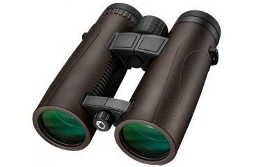 Image of Barska 10x42mm WP Embark Binoculars, Roof Prism, BAK-4, Right Eye Diopter, Brown AB12680