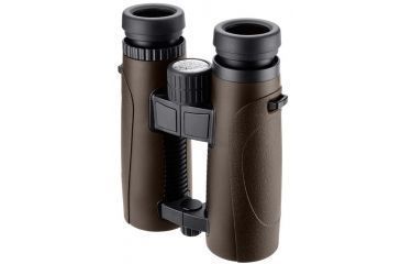 Image of Barska 10x42mm WP Embark Binoculars, Roof Prism, BAK-4, Right Eye Diopter, Brown AB12680