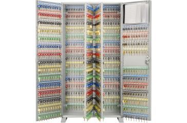 Image of Barska 1170 Position Key Cabinet w/Key Lock,Gray CB12960
