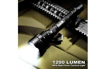 Image of Barska 1200 Lumen Tactical Flashlight View 2 BA11630