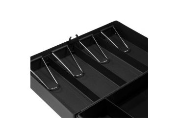 Image of Barska 12in. Cash Box, 6 Compartment Tray, Close Up Money Clip CB11794