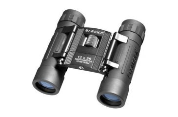 Image of Barska 12x25 Lucid View Binoculars - Black AB10209 clamshell package AB10209