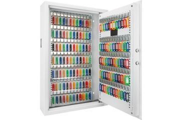 Image of Barska 144 Keypad Wall Key Safe/Return Drop Slot, White, Outer Size 17 x 5 x 26 in AX12660