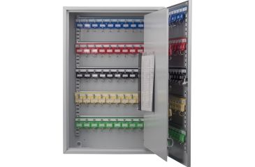 Image of Barska 150 Position Key Cabinet with Key Lock, Grey, Medium CB13236