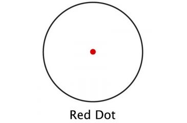 Image of Barska 1x20 IR,Electro Sight,Matte Black,Red Dot Reticle AC12240