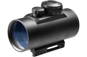 Image of Barska 1x42mm Illuminated 5MOA Red Dot Scope, Black, Weaver Base - AC10330