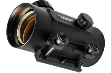 Image of Barska 1x42mm Illuminated 5MOA Red Dot Scope, Black, Weaver Base - AC10330