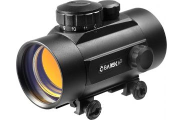 Image of Barska 1x42mm Illuminated 5MOA Red Dot Scope, Black, Weaver Base - AC10330