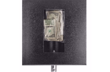 Image of Barska 2.58/4.68 Cu Ft Rotary Two Keypad Depository Security Safe, Black, Large, AX13522