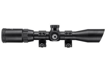 Image of Barska 2-7X32 IR Blackhawk Rifle Scope, 1in, Illuminated Mil-Dot Reticle, Black Matte, AC12449