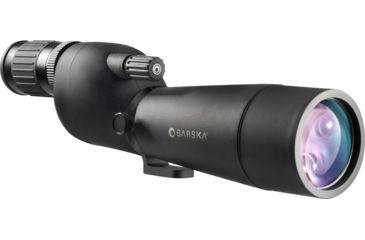 Image of Barska 20-60x60mm Blackhawk ED Spotting Scope Straight, Black, Medium, AD11918