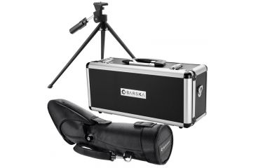 Image of Barska 20-60x65 WP Level Spotting Scope,Black,Angled AD12356