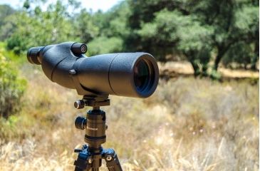 Image of Barska 20-60x65 WP Level Spotting Scope,Black,Straight AD12354