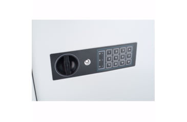 Image of Barska 240 Key Cabinet Digital Wall Safe, White, Large, AX13368