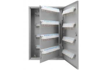 Image of Barska 240 Key Lock Box Security Safe, White Tag, Steel, White, Outer Size 15 x 5.5 x 21.75 in CB12494